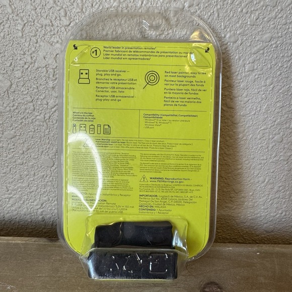 Logitech R400 Laser Presentation Remote NIB - Picture 5 of 5